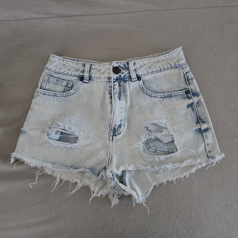 Pacsun Bullhead Denim Co. High Waisted Denim Mom Short, Size 5